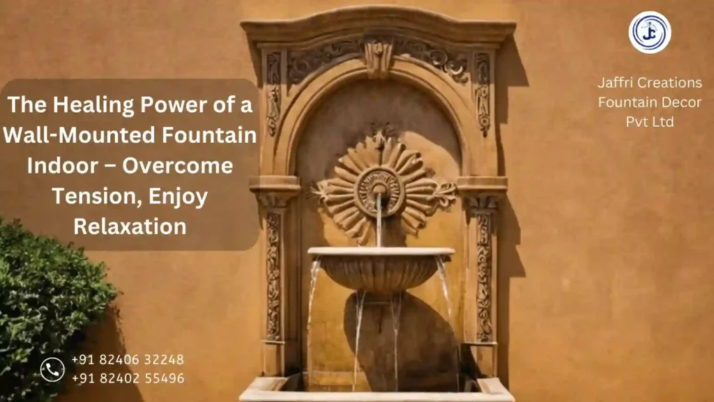 wall mounted fountain indoor