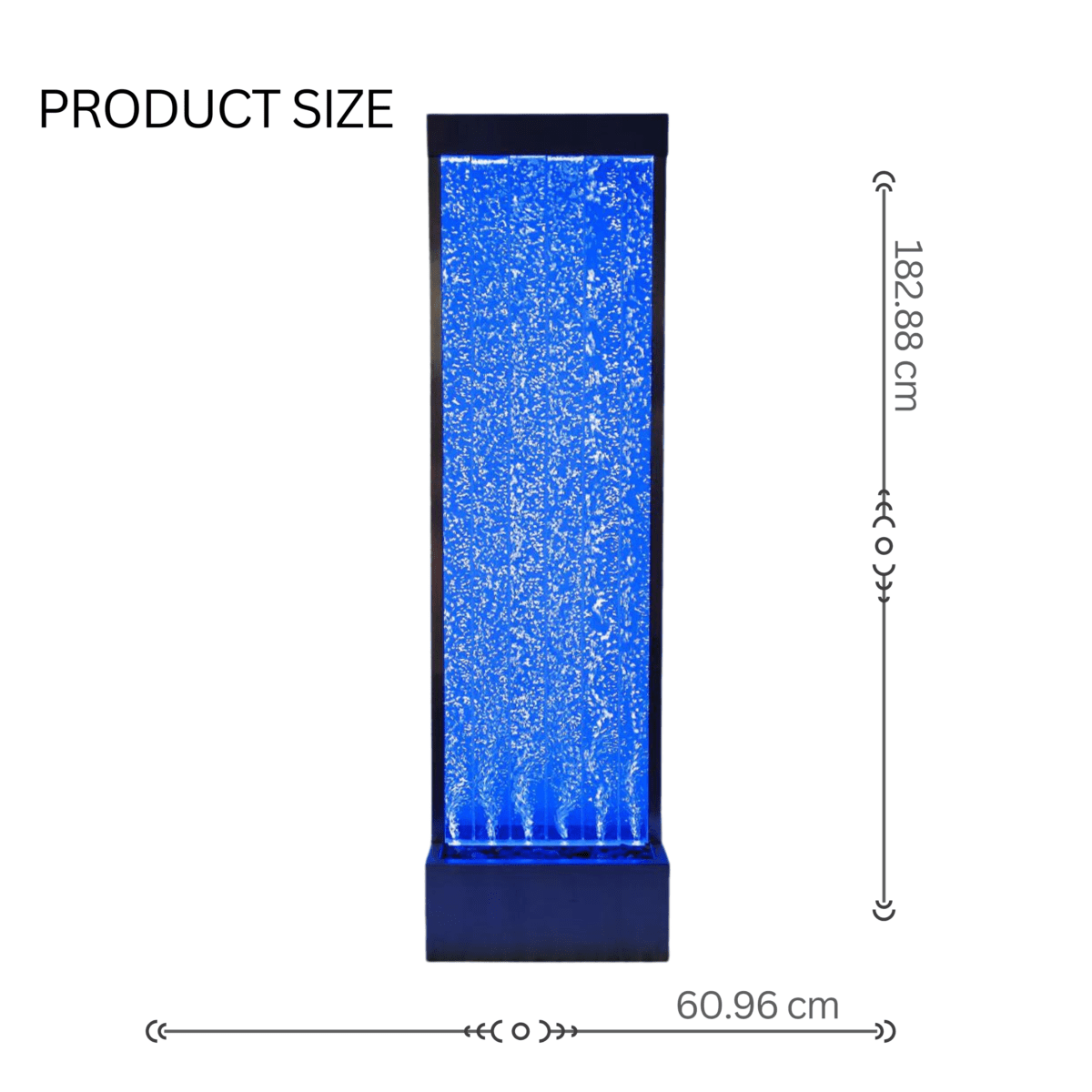 Acrylic Bubble Wall Fountain