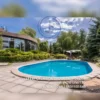 Oval Swimming Pool