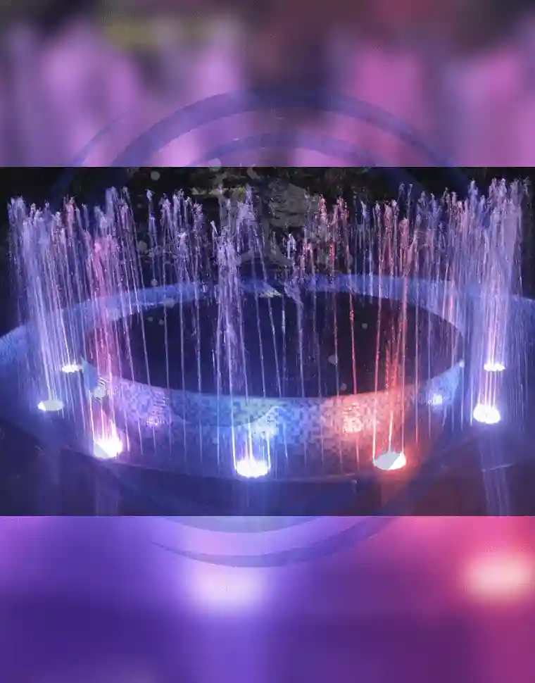 Musical Programmed Fountain