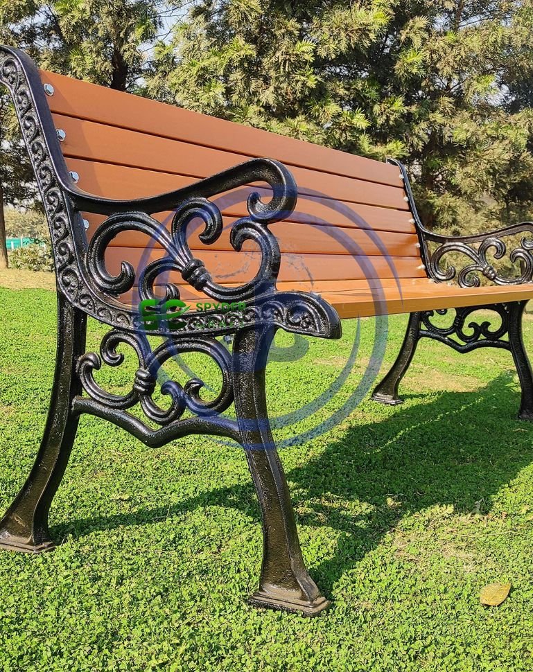 CAST IRON VINTAGE LEGS WITH MILD STEEL STRIPS (PATTI)