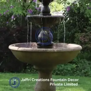 Garden water fountain