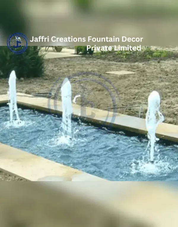 foam jet led fountain