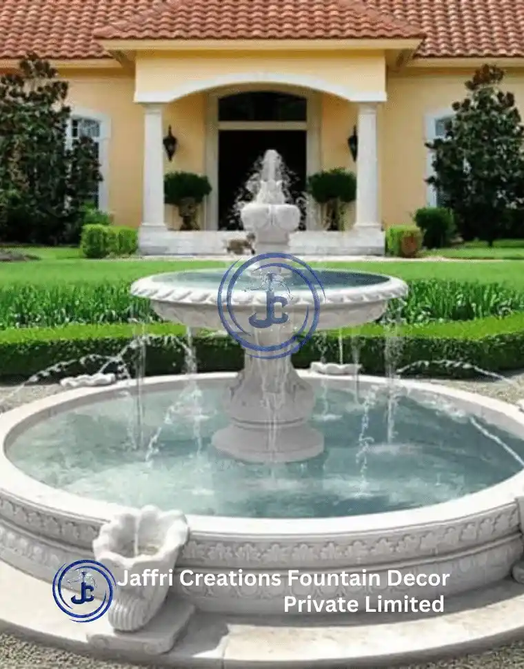 Two Tier Marble Finish Fountain