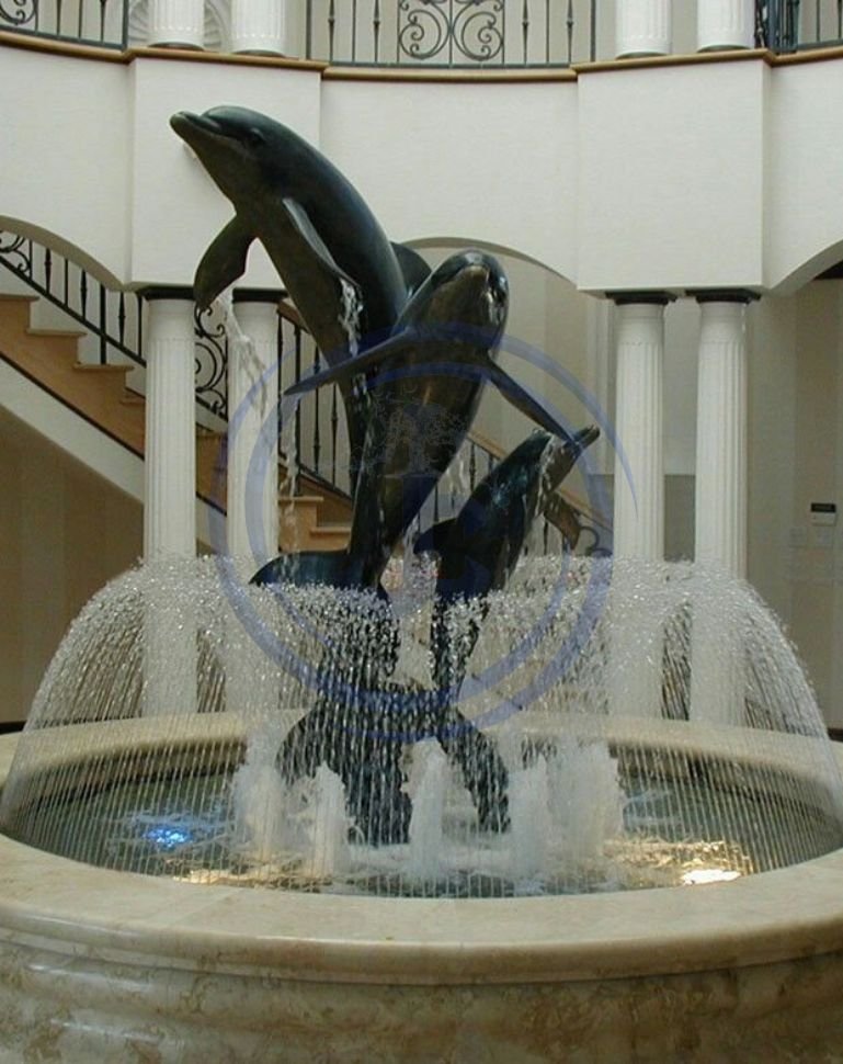 Dolphin Dome Fountain