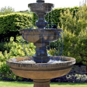 Garden water fountain