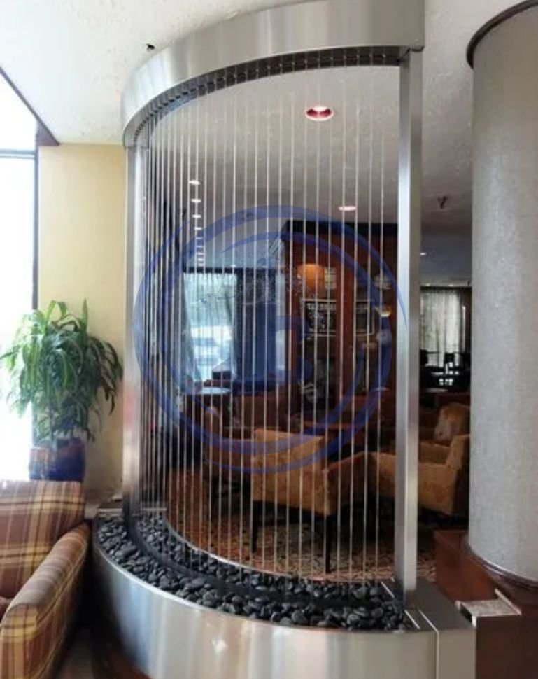 Curved String Fountain