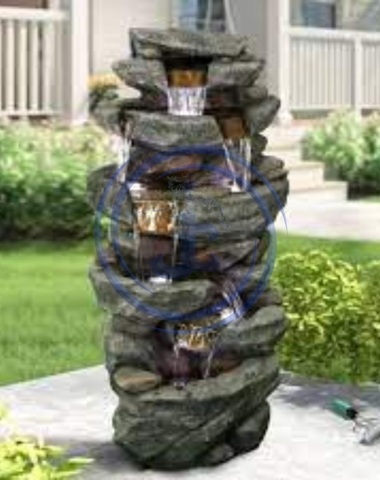 Rockery Light Fountain