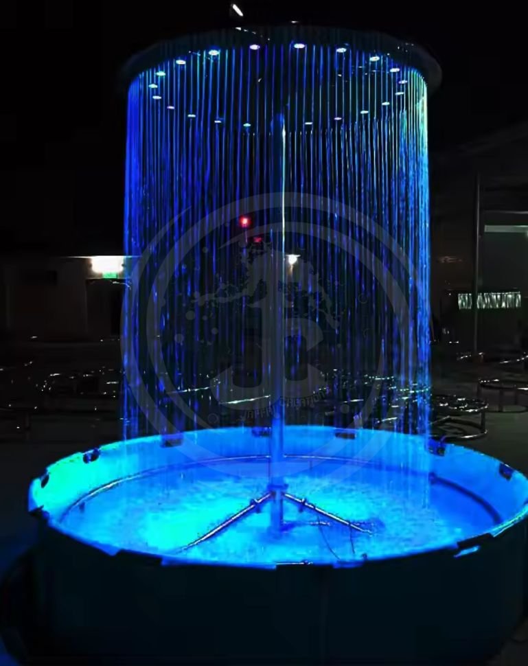 Round String Fountain