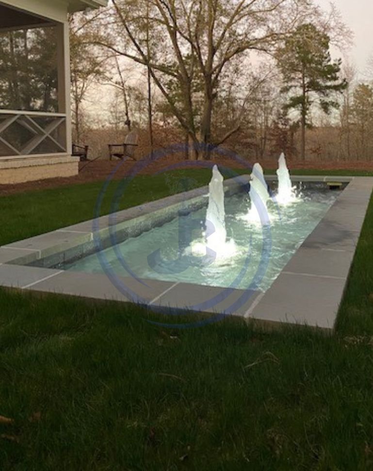 Outdoor Foam Jet Fountain