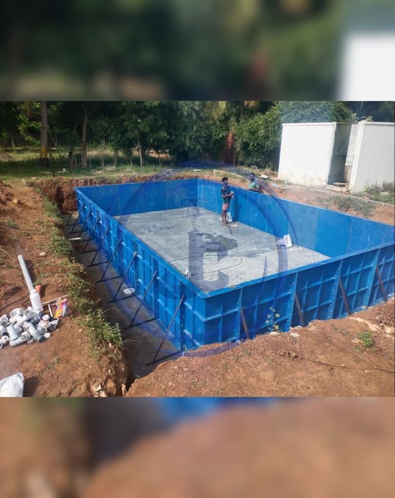Swimming Pool in Fiberglass