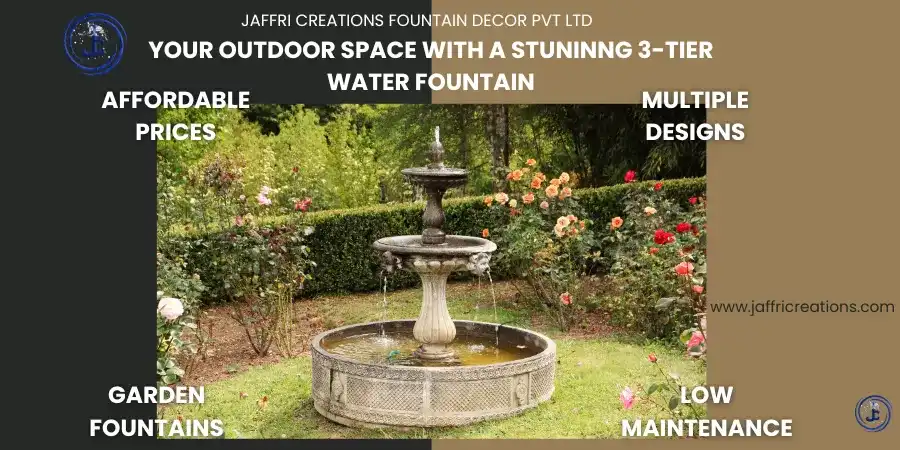 3 Tier Water Fountain