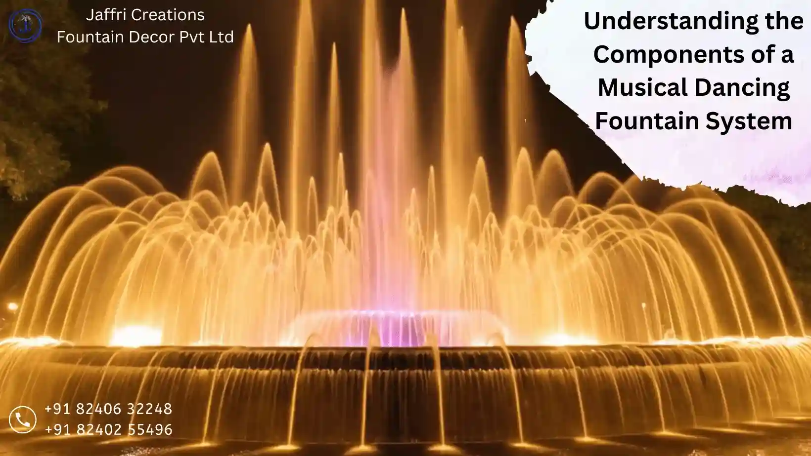 musical dancing fountain