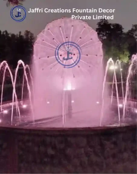 Dandelion With Dome Fountain 72 Nozzles