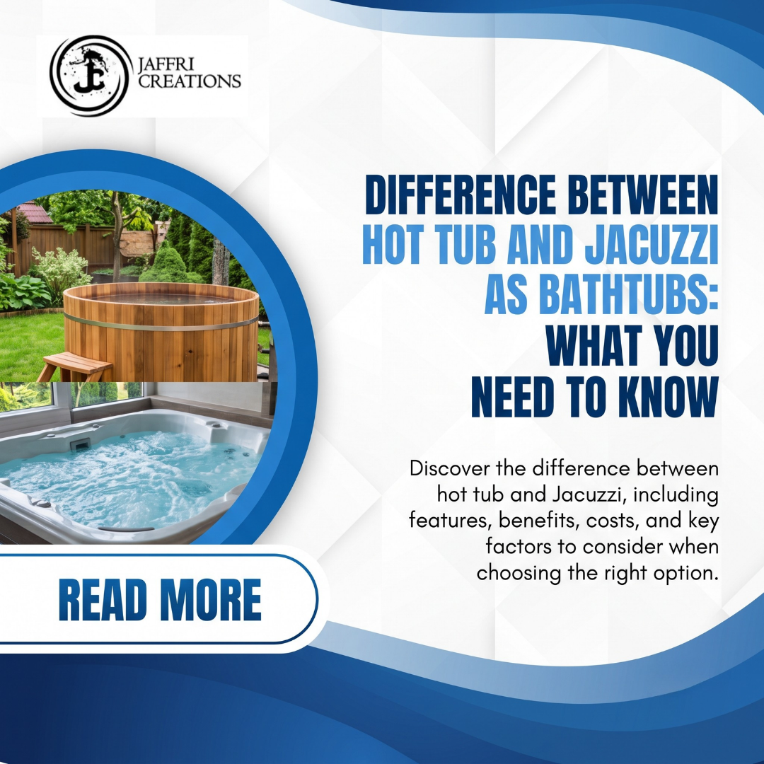 difference between hot tub and jacuzzi